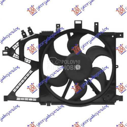VENTILATOR KOMPLET za Opel Corsa C od 2000. do 2006. god.