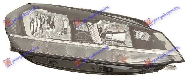 FAR ELEKTRICNI SA LED... za Volkswagen Golf 7 od 2017. do 2020. god.