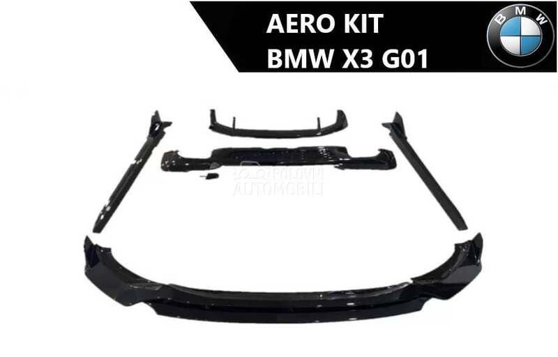 Aero kit G01 za BMW X3 od 2018. do 2022. god.