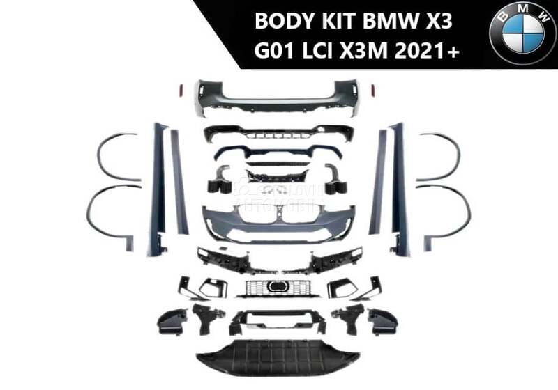 Body kit G01 LCI za BMW X3, X3 M