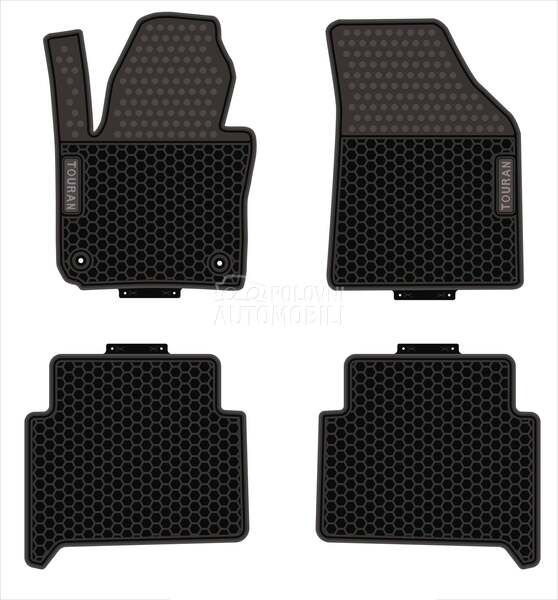 Patosnice PVC Gumene za Volkswagen Touran od 2003. do 2015. god.