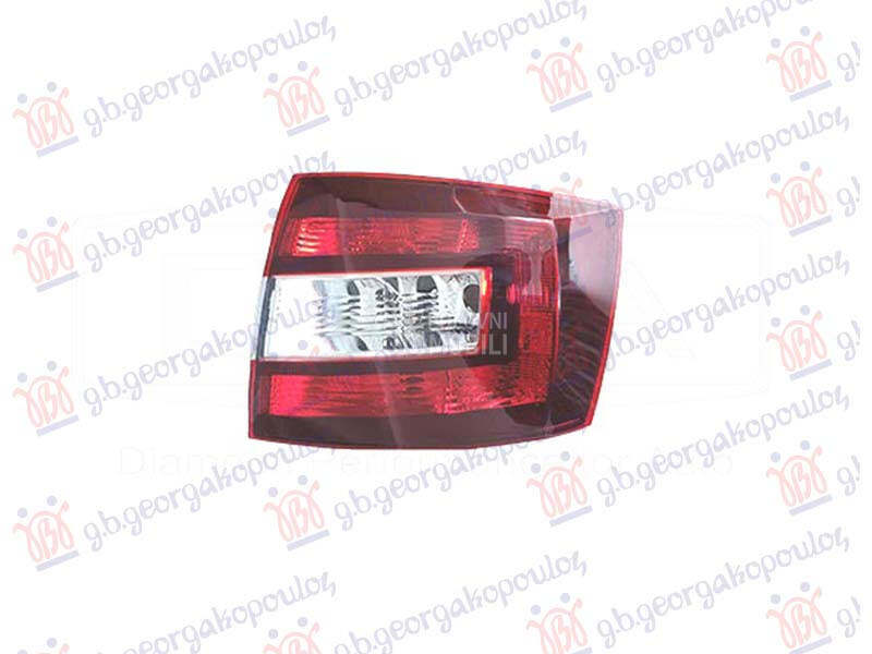 STOP LAMPA TAMNA (SPACEBACK... za Škoda Rapid od 2012. do 2019. god.
