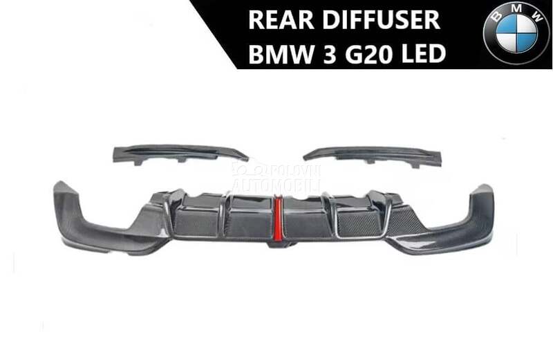 Zadnji difuzor G20 LED za BMW Ostalo