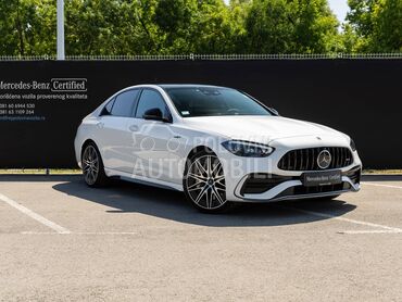 Mercedes Benz C 43 AMG 4MATIC (može zamena), 69.999 €, 2023. Limuzina, Benzin | 1991 cm3, 25.000 km, 300kW (408 KS), Automatski / poluautomatski, 4/5 vrata, 5 sedišta, Novi Beograd