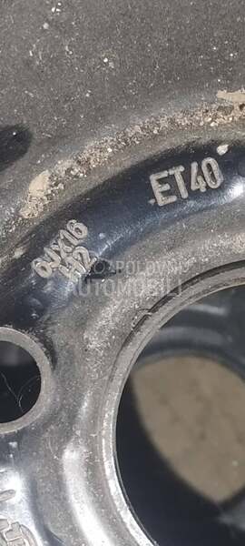 Čelične felne GM 16" 4 x 100