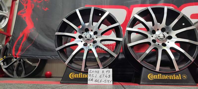 Aluminijumske felne  17" 5 x 112