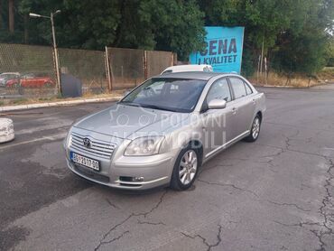 Toyota Avensis 2.0d, 1.490 €, 2005. Limuzina, Dizel | 1995 cm3, 320.000 km, 85kW (116 KS), Manuelni 5 brzina, 4/5 vrata, 5 sedišta, Beograd