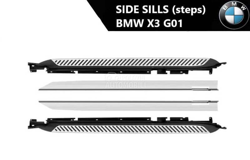 G01 pragovi set za BMW X3 od 2018. do 2022. god.