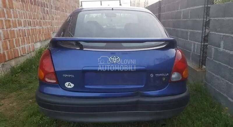 E11 zadnji spojler za Toyota Corolla od 1998. do 2001. god.