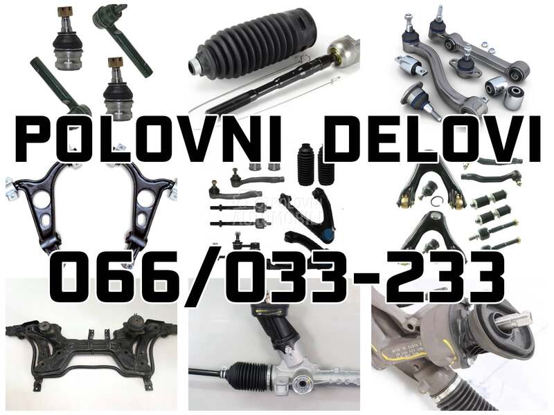 POLOVNI DELOVI za BMW 125, 750, 118 ... od 2001. do 2017. god.