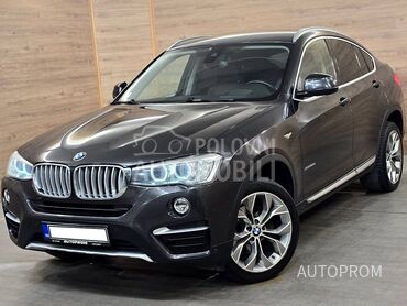 BMW X4 2.0d Xdrive X-line (može zamena), 21.990 €, 2017. Džip/SUV, Dizel | 1995 cm3, 278.000 km, 140kW (190 KS), Automatski / poluautomatski, 4/5 vrata, 5 sedišta, Novi Pazar