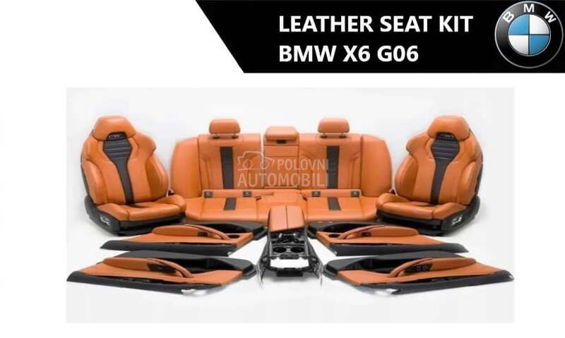G06 kozna sedista set za BMW X6