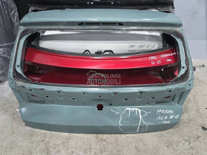 Gepek Vrata Original za Hyundai Bayon, i10, i20 ... od 2015. do 2026. god.