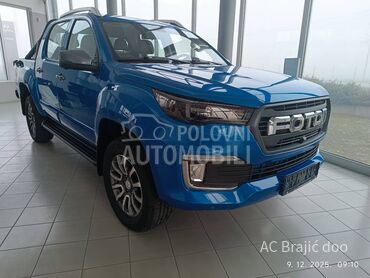 Foton Tunland G7 2.0D/AT8/4X4/N1, 29.700 €, 2025. Pickup, Dizel | 1968 cm3, 2 km, 119kW (162 KS), Automatski / poluautomatski, 4/5 vrata, 5 sedišta, Šabac