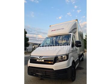 MAN TGE 3.180, 24.999 €, 2021. , 383.000 km, Sanduk aluminijumski, Dizel, 1968 cm3, Manuelni menjač, Leštane