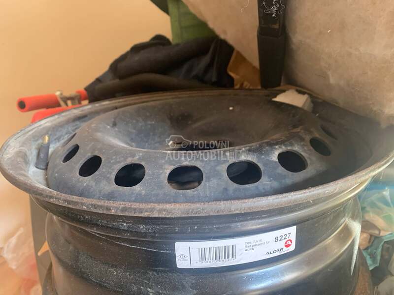 Čelične felne giulietta 16" 5 x 110