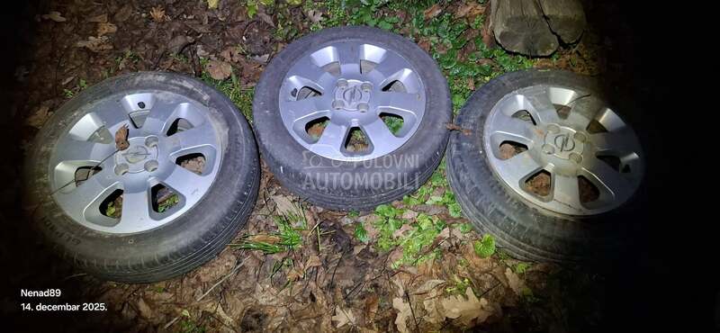 Aluminijumske felne GM 15" 4 x 100