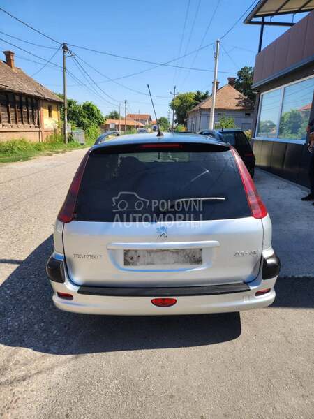 staklo gepek vrata za Peugeot 206 od 2001. do 2008. god.