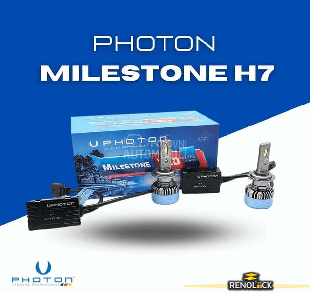 H7 Photon led milstone za Audi A4, A6