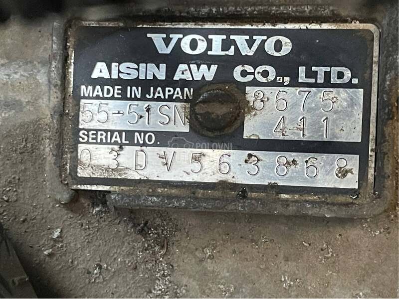 Automacki menjač za Volvo S80