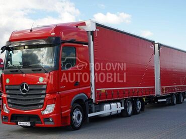 Mercedes Benz ACTROS 2545/IMP3230, 61.400 €, 2021. , 643.000 km, Sanduk sa ceradom, Dizel, 12810 cm3, Automatski menjač, Inostranstvo