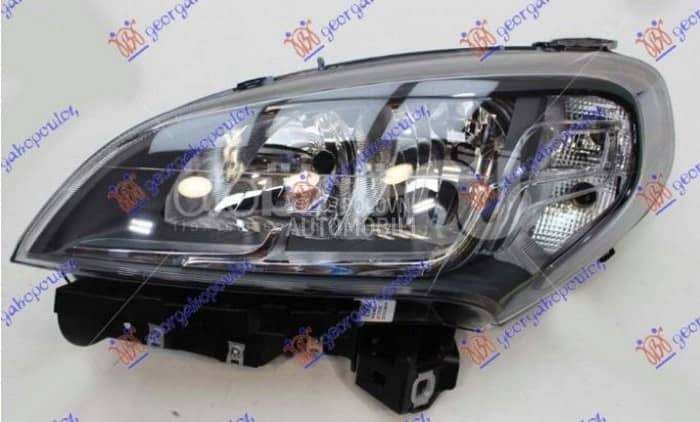 FAR ELEKTRICNI CRNI Levo za Fiat Doblo za 2015. god.