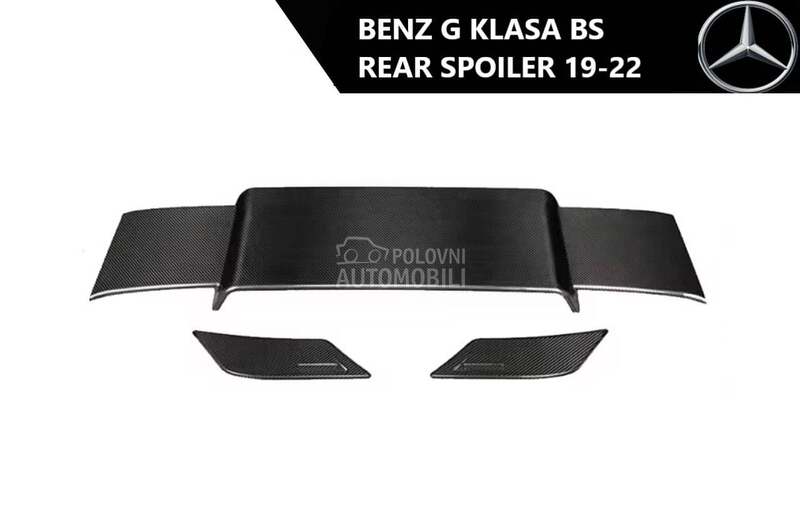 G klasa BS spoiler za Mercedes Benz Ostalo od 2019. do 2022. god.