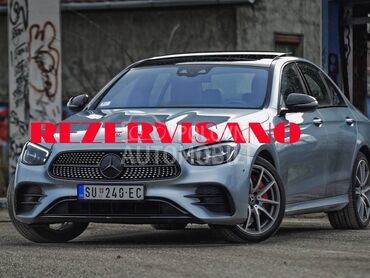 Mercedes Benz E 300 DE EQ AMG Pano, 33.200 €, 2021. Limuzina, Hibridni pogon (dizel) | 1950 cm3, 164.500 km, 225kW (306 KS), Automatski / poluautomatski, 4/5 vrata, 5 sedišta, Subotica