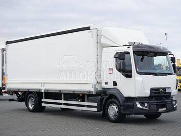 Renault D16 cerada DOM1788, 54.000 €, 2022. , 57.000 km, Šasija s kabinom, Dizel, 7698 cm3, Automatski menjač, Inostranstvo