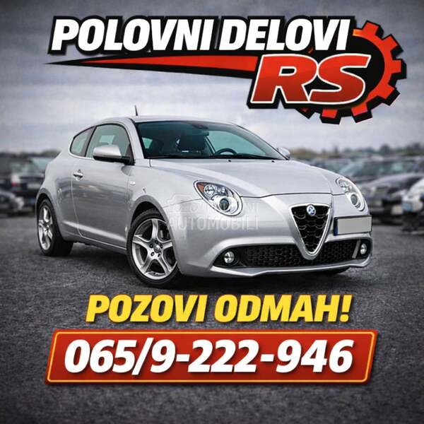Dizna za Alfa Romeo MiTo od 2008. do 2018. god.