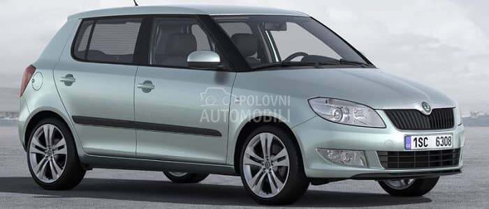 Škoda Fabia 07-13god -  kompletan auto u delovima