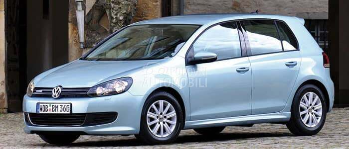 Volkswagen Golf 6 09-14 god -  kompletan auto u delovima