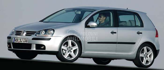 Volkswagen Golf 5 04-08 god -  kompletan auto u delovima