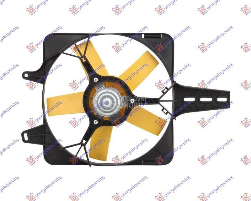 VENTILATOR KOMPLET za Fiat Uno od 1989. do 1993. god. - 7544426