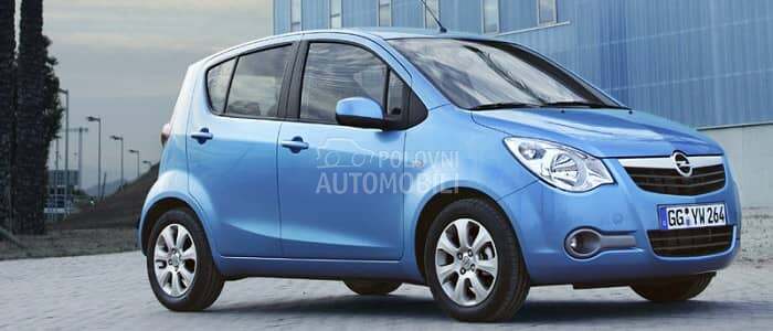 Opel Agila 08-14 god -  kompletan auto u delovima