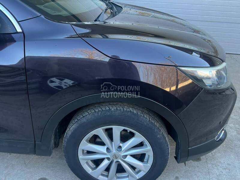Krilo desno crno GABG za Nissan Qashqai od 2013. do 2021. god.