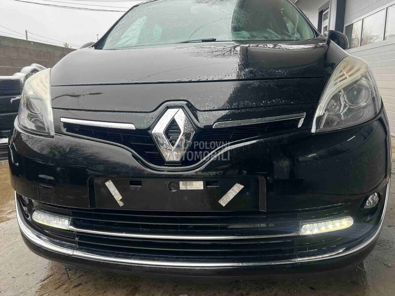 Branik prednji crni TEGNE za Renault Grand Scenic, Scenic od 2013. do 2016. god.