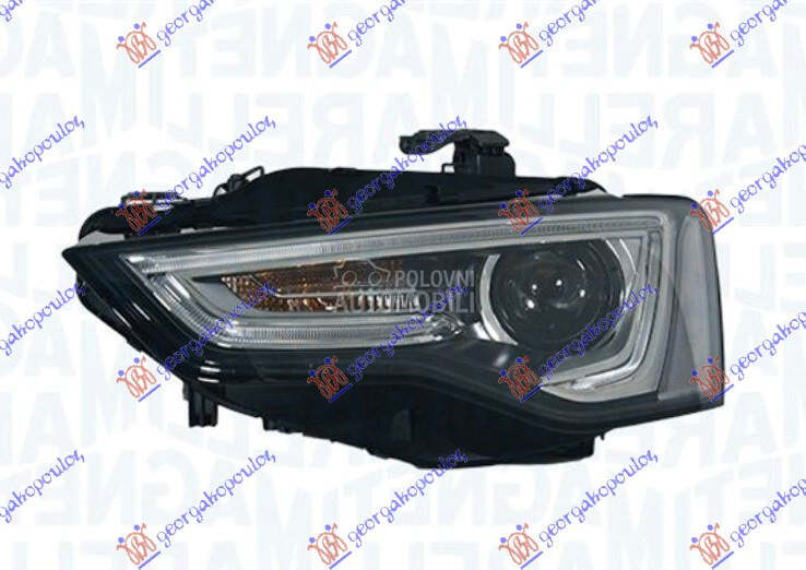 FAR Bi-XENON CRNI SA LED DN... za Audi A5 od 2011. do 2016. god.