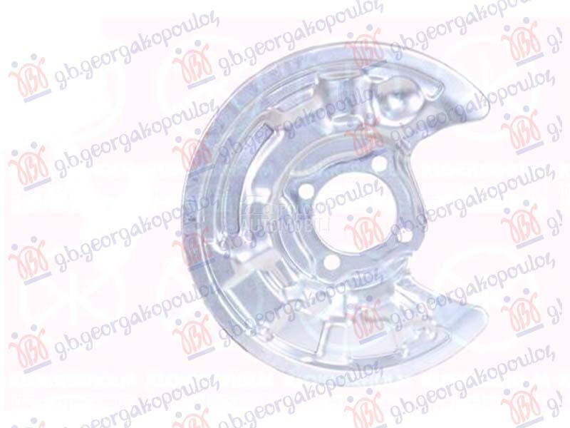 ZASTITA ZADNJEG KOCIONOG DI... za Mercedes Benz CLA Klasa od 2016. do 2019. god.