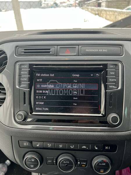 radio za Volkswagen Tiguan