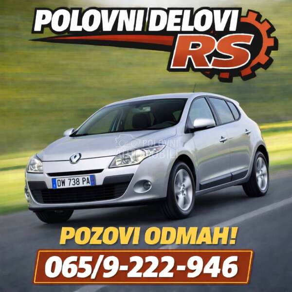 Poklopac, roletna, polica prtl za Renault Megane od 2008. do 2016. god.