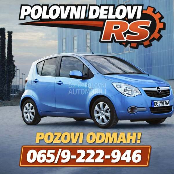 Diskovi i doboši za Opel Agila od 2007. do 2014. god.