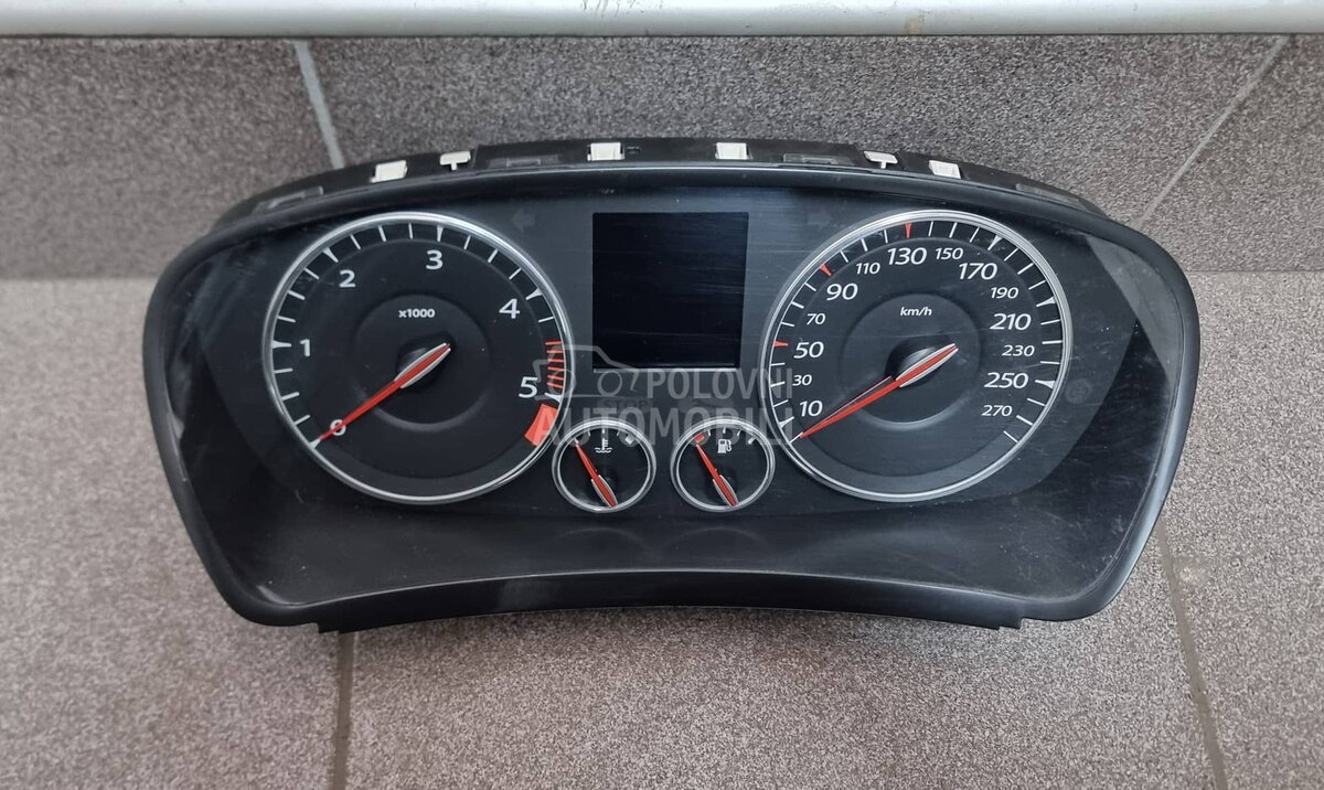 Kilometar sat GT za Renault Laguna od 2008. do 2015. god.