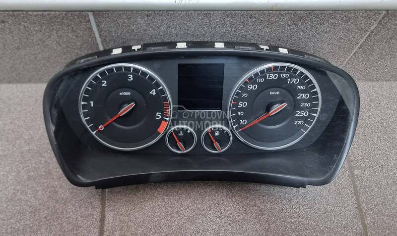 Kilometar sat GT za Renault Laguna od 2008. do 2015. god.