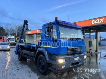 MAN 18.250 le A K C I J A, 8.999 €, 2004. , 770.000 km, Auto podizač sa kontejnerom, Dizel, 11890 cm3, Manuelni menjač, Šimanovci