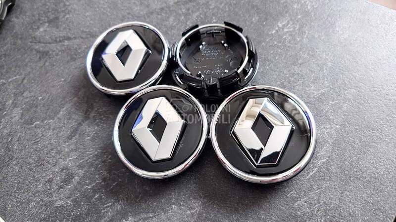 cepovi felni 57mm CRNI NOVIJI za Renault Spider, RX, Avantime ...