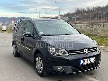 Volkswagen Touran HIGHLINE.PANO., 6.999 €, 2012. Monovolumen (MiniVan), Dizel | 1968 cm3, 370.000 km, 103kW (140 KS), Automatski / poluautomatski, 4/5 vrata, 7 sedišta, Gornji Milanovac