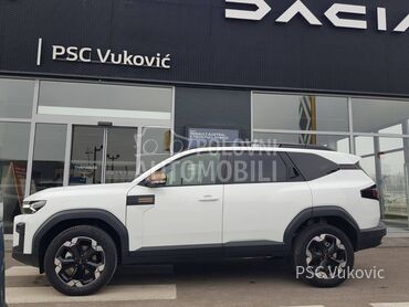 Dacia Bigster EXTREME 1.2 140, 24.290 €, 2025. Džip/SUV, Benzin | 1199 cm3, 2.500 km, 103kW (140 KS), Manuelni 6 brzina, 4/5 vrata, 5 sedišta, Šabac