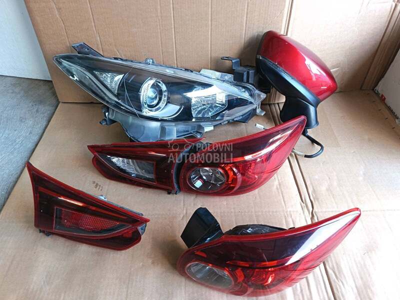 orginalni farovi i stop lampe za Mazda 3