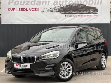 BMW 216 D/ACTIVE TOURER/7SED, 12.390 €, 2021. Limuzina, Dizel | 1496 cm3, 244.077 km, 85kW (116 KS), Automatski / poluautomatski, 4/5 vrata, 7 sedišta, Novi Beograd